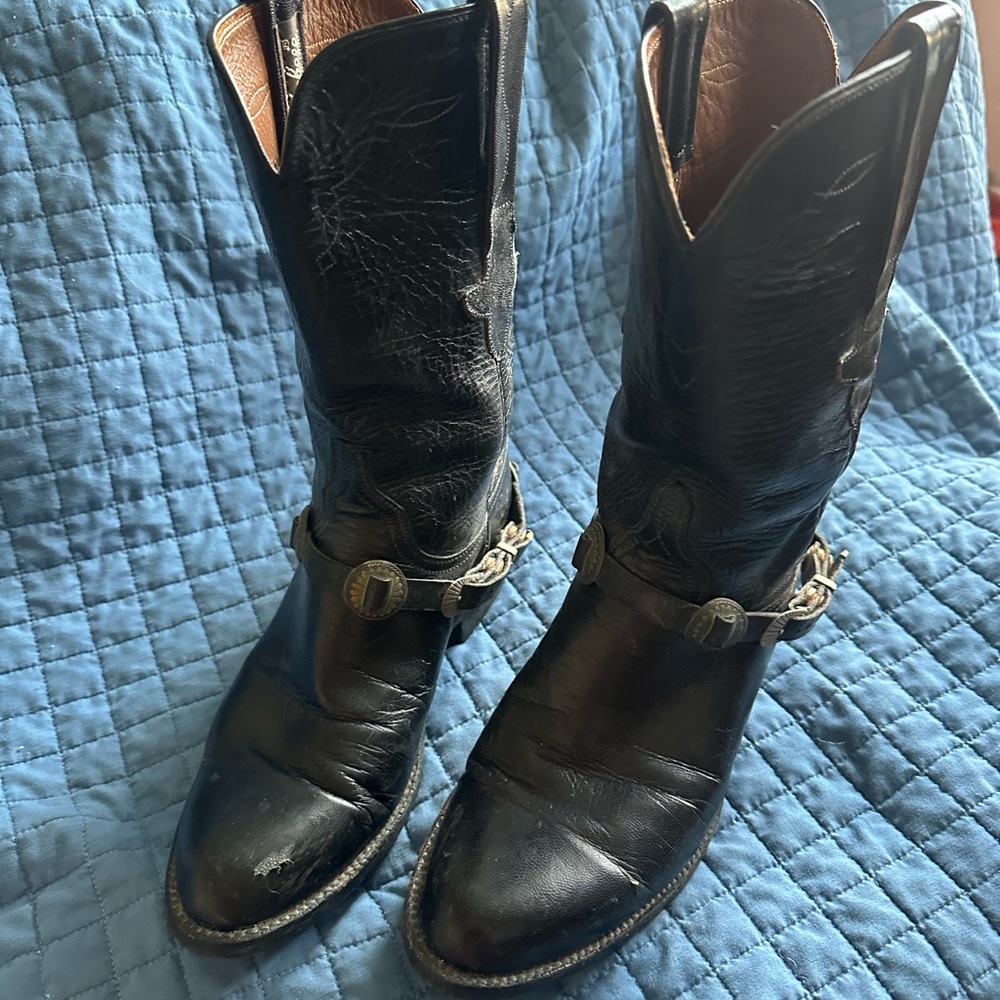 Vintage Leather lucchese Boots